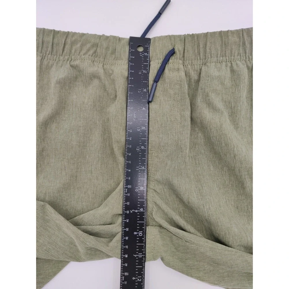 Lucky Brand Boys Shorts Olive‎ Green Elastic Waist Casual Size L 14/16